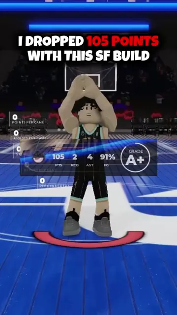 Lmk if yall want the build 👀 #roblox #videogame #xycba #fyp #robloxbasketball #