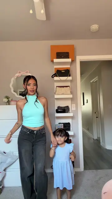 Some outfits with my babygirl 🥹💗 #fypシ゚viral #foryoupage #girlmom #viralvideo 