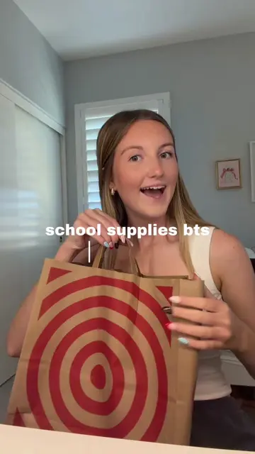 back to school haul yayyy!! #backtoschoolshopping #schoolsupplies #junioryear #b