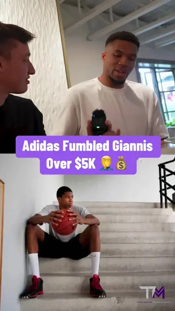 Giannis explains how a small business decision changed which brand he chose to s