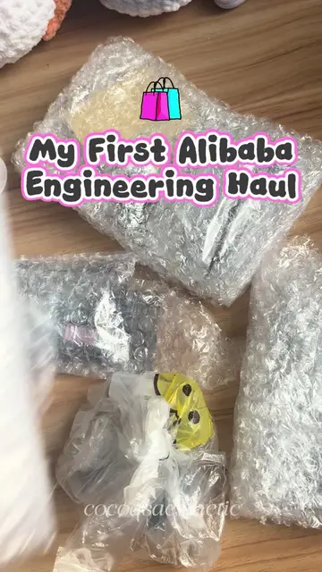 For the first time, I bought my engineering components and tools from Alibaba an