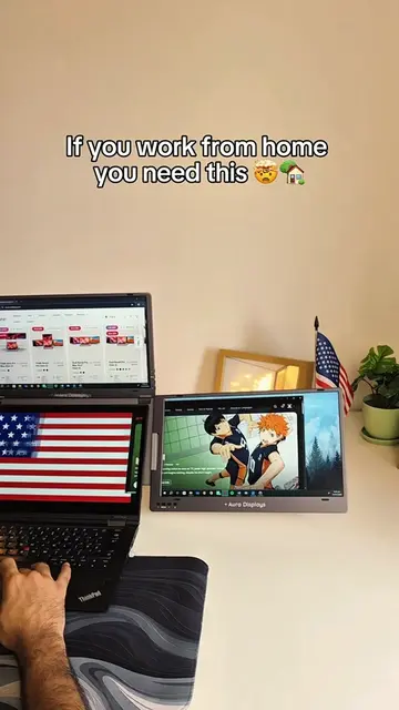 If you work from home you need this 😳🤯 #Tech #TechGadgets #newtech #monitor #w