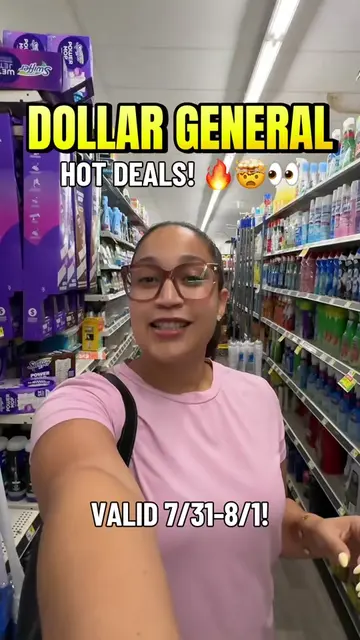 Dollar General Deals Valid 7/31 & 8/1 🔥😍 the deals are HOT & definitely worth 