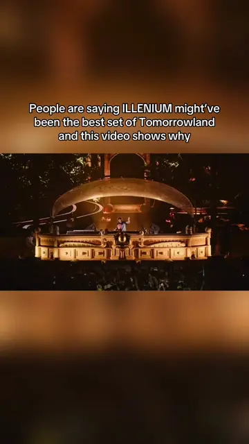 While I did not see all of @ILLENIUM at Tomorrowland, that won't stop me from sa