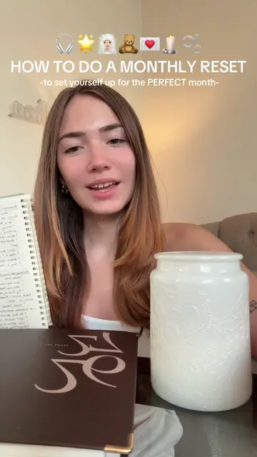 HOW TO DO A MONTHLY RESET 🎧🌟🧖🏼‍♀️🧸🫧💌 to set yourself up for success, roma