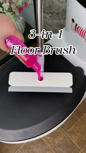 A hassle-free helper to remove floor black grime This 3-in-1 gap floor brush is 