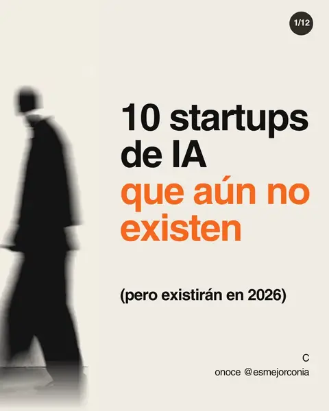 10 ideas de startups de IA que podrían convertirse en grandes negocios 🚀 La opo