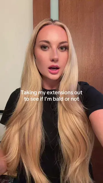 Honestly pretty surprised #fyp #hairextensions #weftextensions #hairdamage #hair