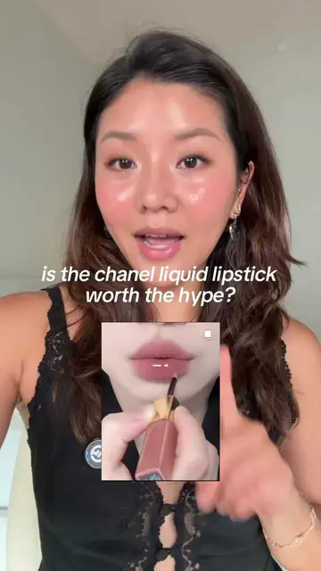 didn’t expect to love this😳  full wear test on the VERY popular chanel le rouge