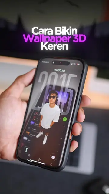 Bikin wallpaper hp lu cakep pake ai😬