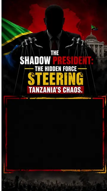 The Shadow President: The Hidden Force Steering Tanzania’s Chaos - An investigat