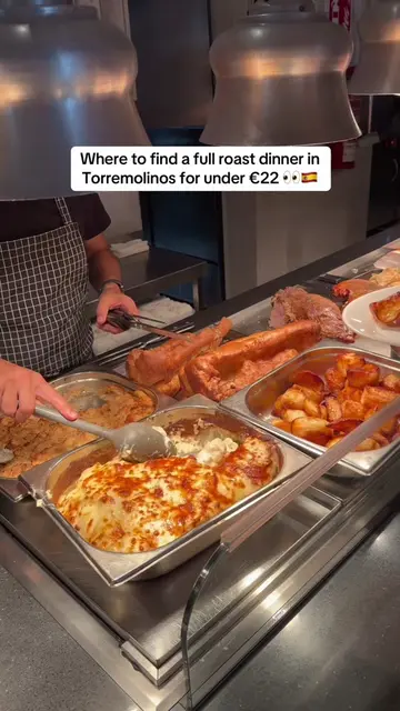Did you know you can have a full roast dinner in Torremolinos for under €22?!  @