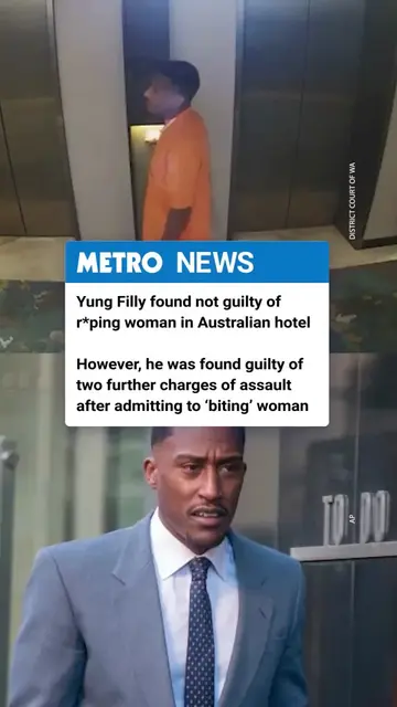 Yung Filly found not guilty of r*pe after admitting to ‘biting’ woman. The 30-ye
