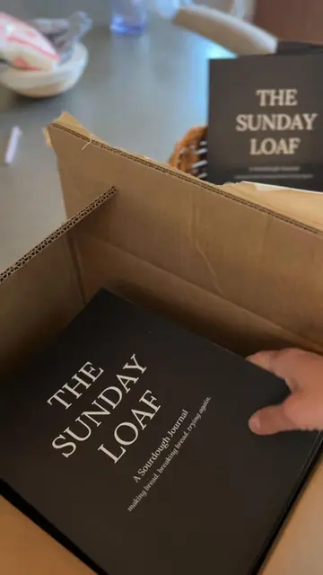 A fresh box of Sunday Loaf Journals just arrived. 🤎 Every time I open one of th