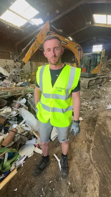 I've personally sorted through over 100,000 tons of skip waste, and this is what