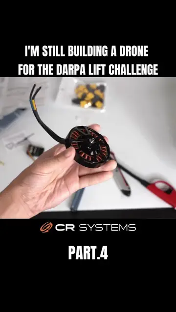 I'm still building a drone for the DARPA Lift Challenge P.4 #challenge #DIY #diy