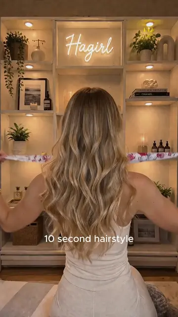 The scarf ponytail hack that makes any summer outfit better ✨#hair #hairtutorial
