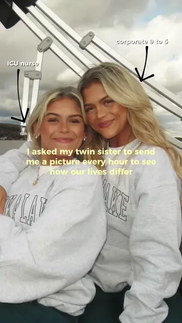 POV: You get a little glimpse into what my identical twin and I are doing every 