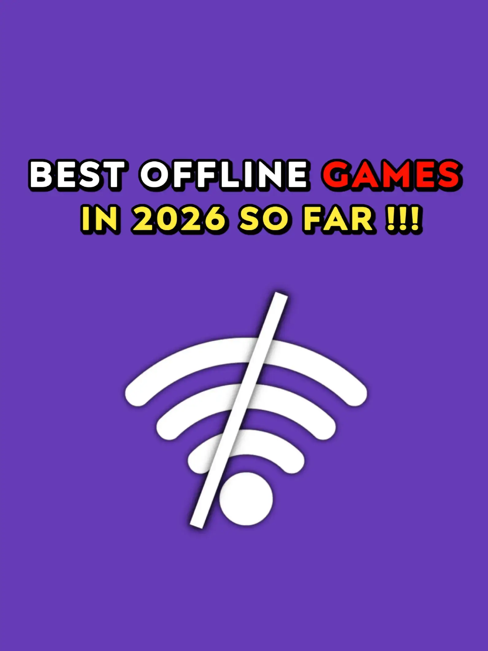 Best Offline Games In 2026 So Far !!!