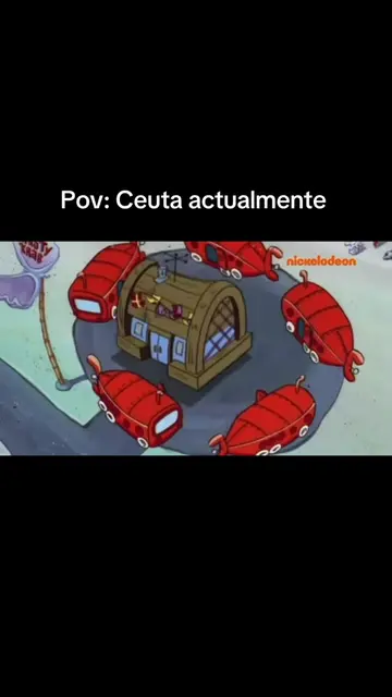 Poc: Ceuta actualmente  #ceuta #morito #bobesponja #nohumor #calamardo 