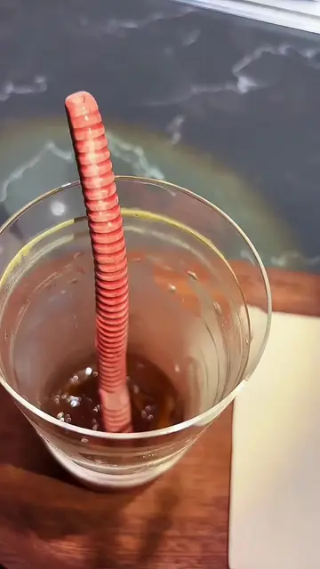 Would you drink with this? #weirdfinds #oddlysatisfying #drinktok #kitchengadget
