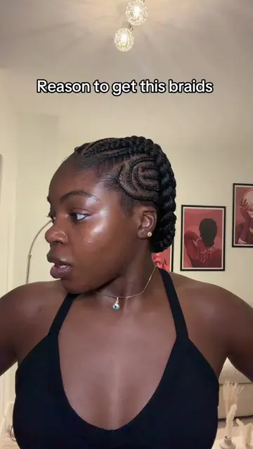 Yall are eating this hairstyle up 🥰🥰 #easyhairstyles #newhair #newbraids #brai