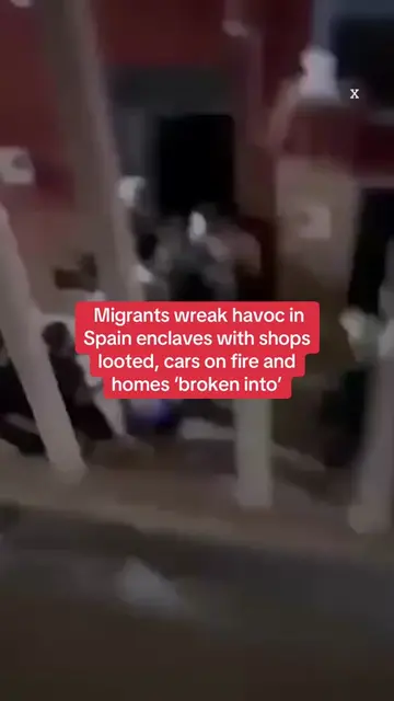Migrants have wreaked havoc in Spanish enclaves, where cars have been set on fir