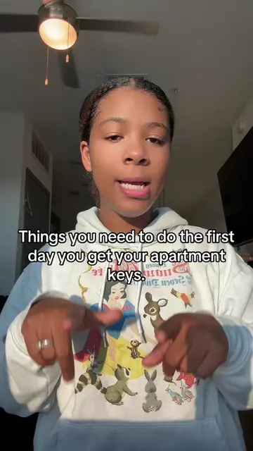 Do this before moving your stuff in and you will be great. #firstapartment #apar