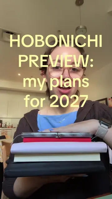who’s excited for hobonichi season 🙋 #hobonichi #hobonichiweeks #hobonichicousi