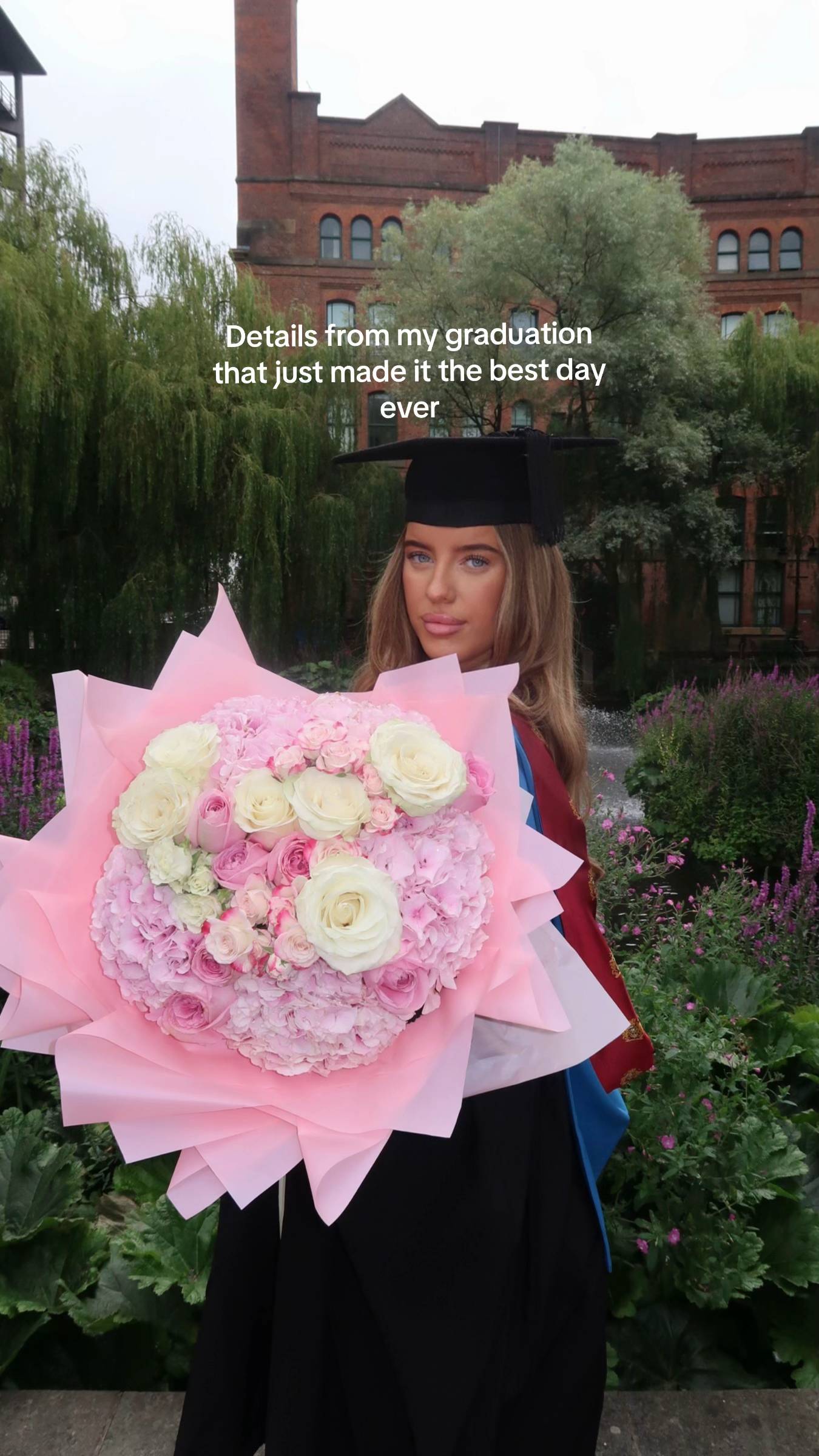 I couldn’t have asked for a more perfect day #graduation #student #girly #univer