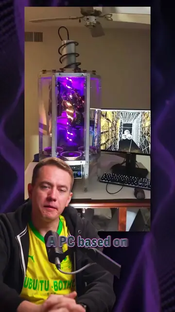 A PC based on that meme of David from Cyberpunk Edgerunners with a Kebab cyberwa