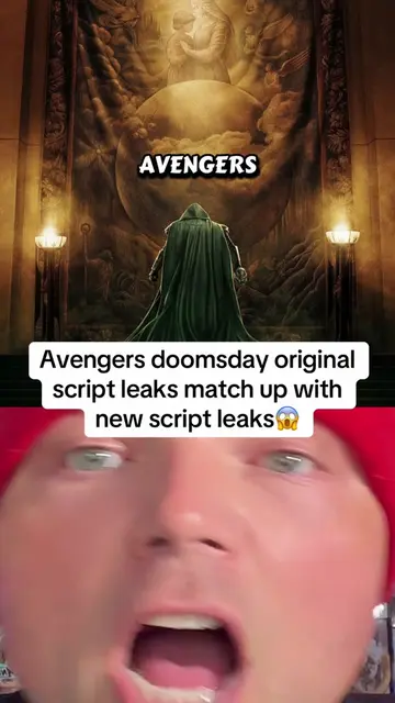 Avengers doomsday original script leaks match up with new script leaks😱 #avenge