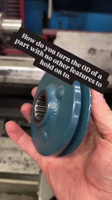 Stub arbors or mandrels are a great way to hold parts for OD turning, when there