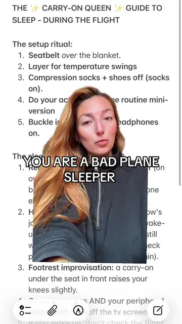 GMA’s carry-on queen has in fact mastered the art of plane sleeping and it is in