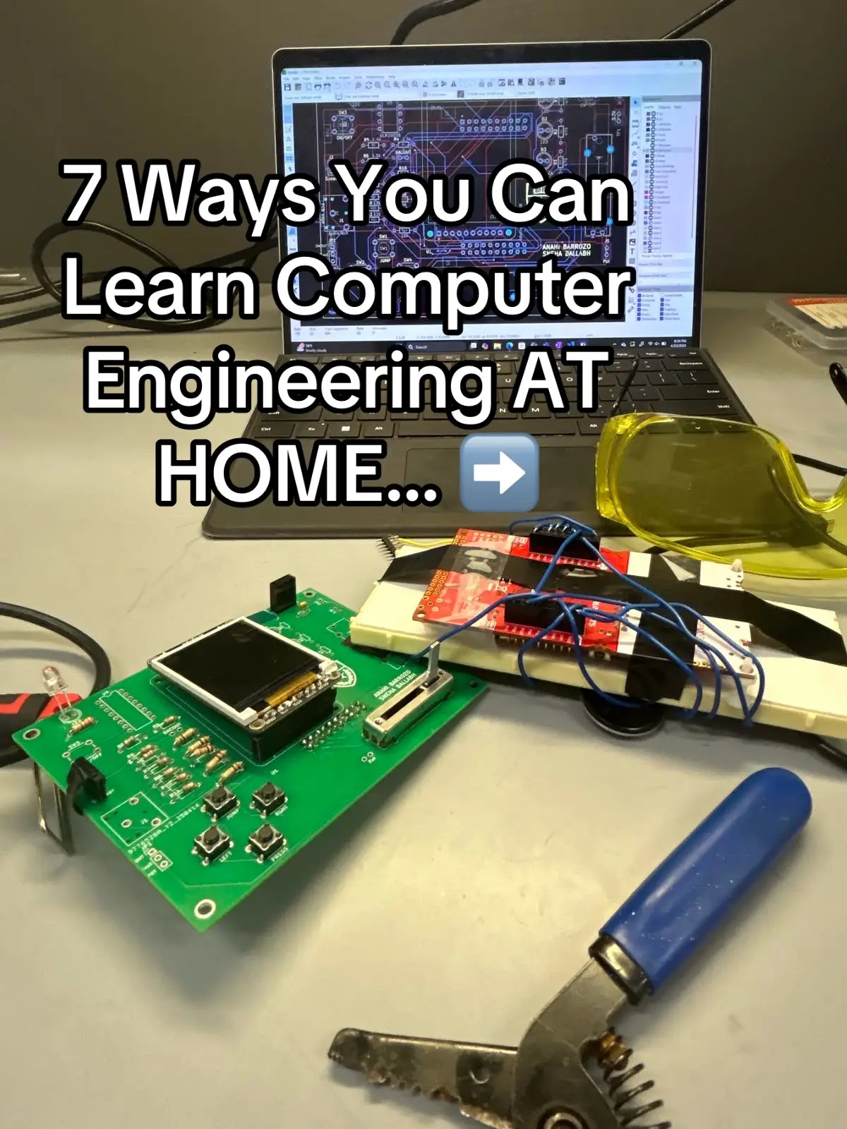 You don’t need access to a university lab to start learning computer engineering