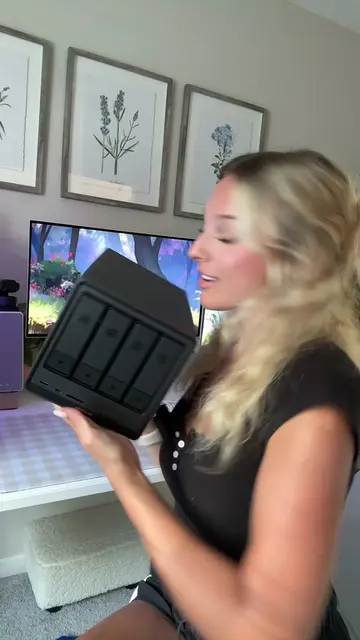 setup my NAS with me!!!! #Lindseyszn #Techtok #NAS #UgreenNas #dxp4800pro @UGREE