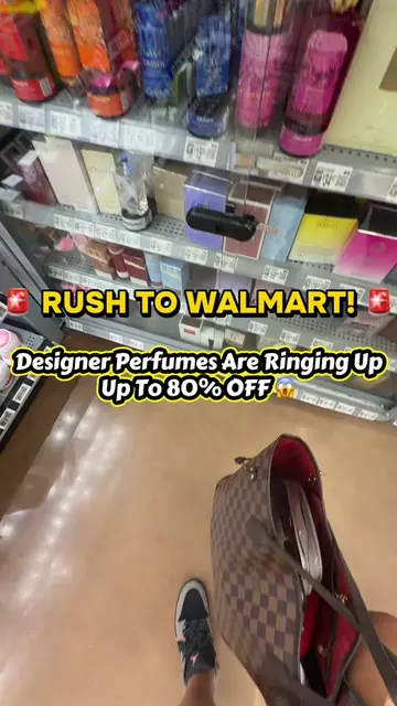 🚨 RUSH TO WALMART. Designer perfumes are ringing up for up to 80% OFF. 😳 I exp