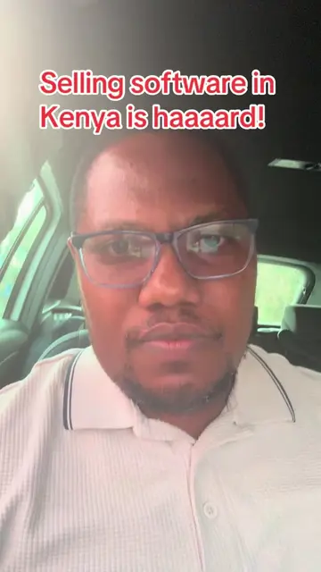 Trying to sell software in Kenya be like… 🤯 People will pay for a boda ride wit