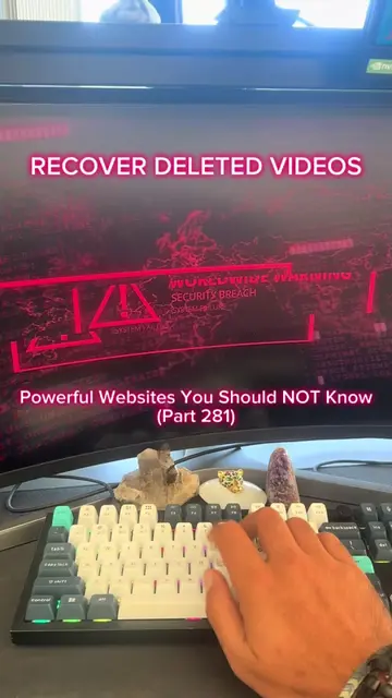 Deleted videos are not actually gone 👀 ✅ Copy the link ✅ Paste it into the inte