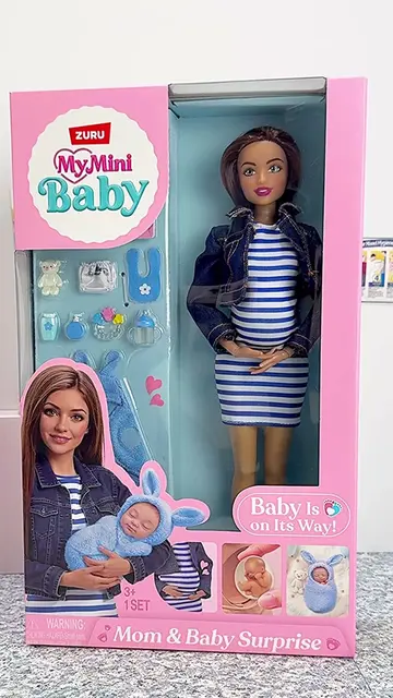 #ad Her belly comes OFF and there’s a whole baby in there. 👶 Thank you @My Mini