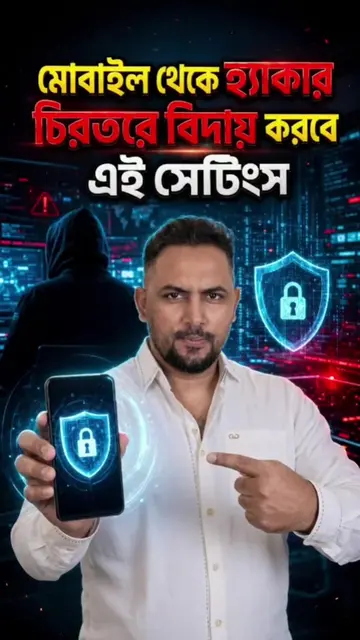 মোবাইল থেকে হ্যাকার চিরতরে বিদায় করার উপায়।   #RobinRafan #appprotection #andr