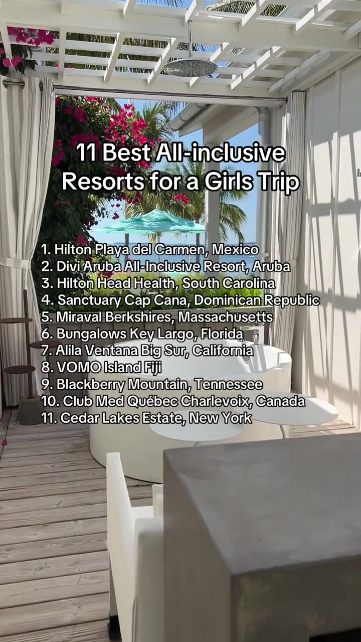 A little girls getaway is always a good idea. ✨ #travelinspo #girlstrip #list #a