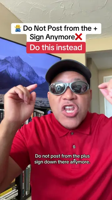 CREATOR SEARCH INSIGHTS - STOP posting from the plus sign. TikTok has given crea