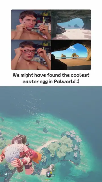 I think we found the coolest easter egg 😭 - Palworld #gaming #palworld 
