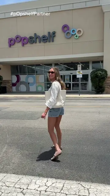 come with me while I shop for some affordable + stylish home decor finds at @pop