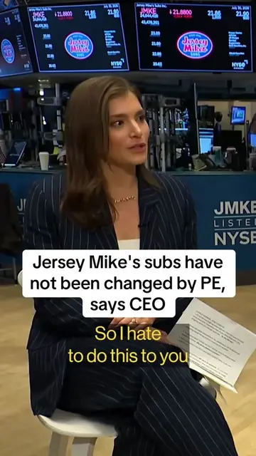 Jersey Mike’s CEO Charlie Morrison tells Dani Burger that social media claims of