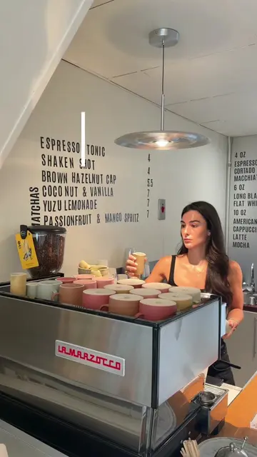 coffee shop opening but kind of ASMR edition?? 