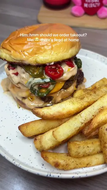 Double smash chili burgers. This was definitely 10/10, got my husband nodding af