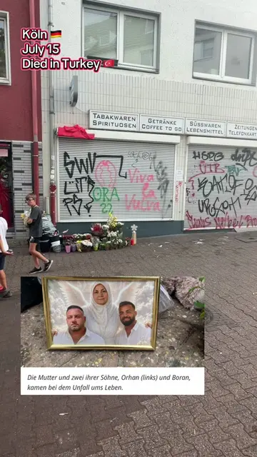 Cologne kiosk-owning brothers  Orhan Ertan & Boran Ertan ( mother Fadime Ertan )