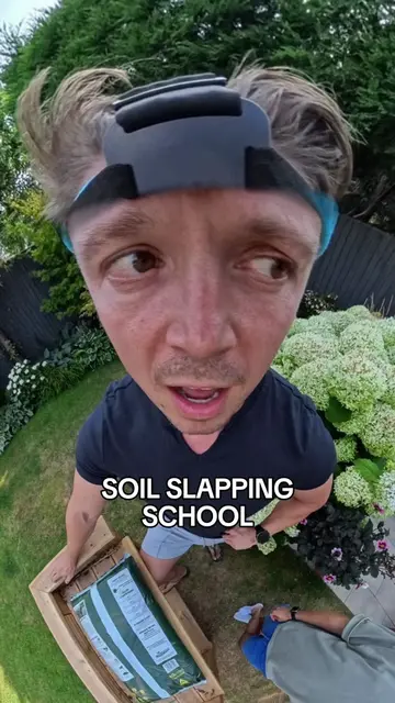 The first day of soil slapping school was hard for everyone involved. Especially